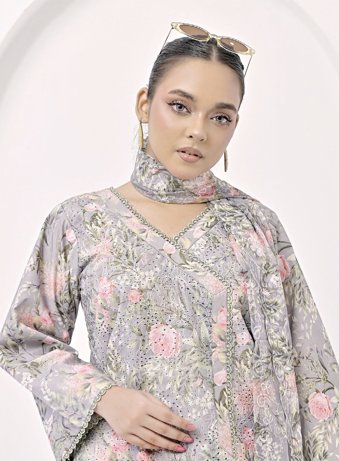 Chromatic By Noorma Kaamal Chikankari Lawn 3 Piece Unstitched Suit NK24C NK-CPC-11 Chromatic By Noorma Kaamal Chikankari Lawn 3 Piece Unstitched Suit NK24C NK-CPC-11