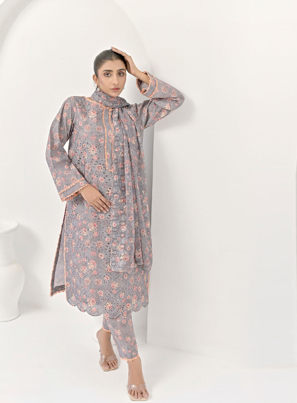 Chromatic By Noorma Kaamal Chikankari Lawn 3 Piece Unstitched Suit NK24C NK-CPC-13 Chromatic By Noorma Kaamal Chikankari Lawn 3 Piece Unstitched Suit NK24C NK-CPC-13