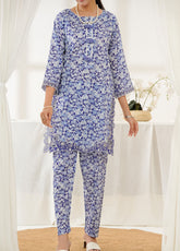 Co-Ord's By Aizal Embroidered Lawn 2 Piece Stitched Suit AL25COEV2 D-560