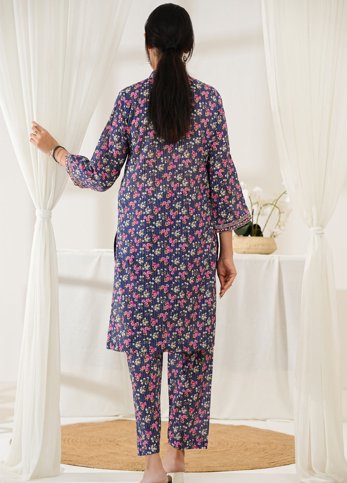 Co-Ord's By Aizal Embroidered Lawn 2 Piece Stitched Suit AL25COEV2 D-562 Co-Ord's By Aizal Embroidered Lawn 2 Piece Stitched Suit AL25COEV2 D-562