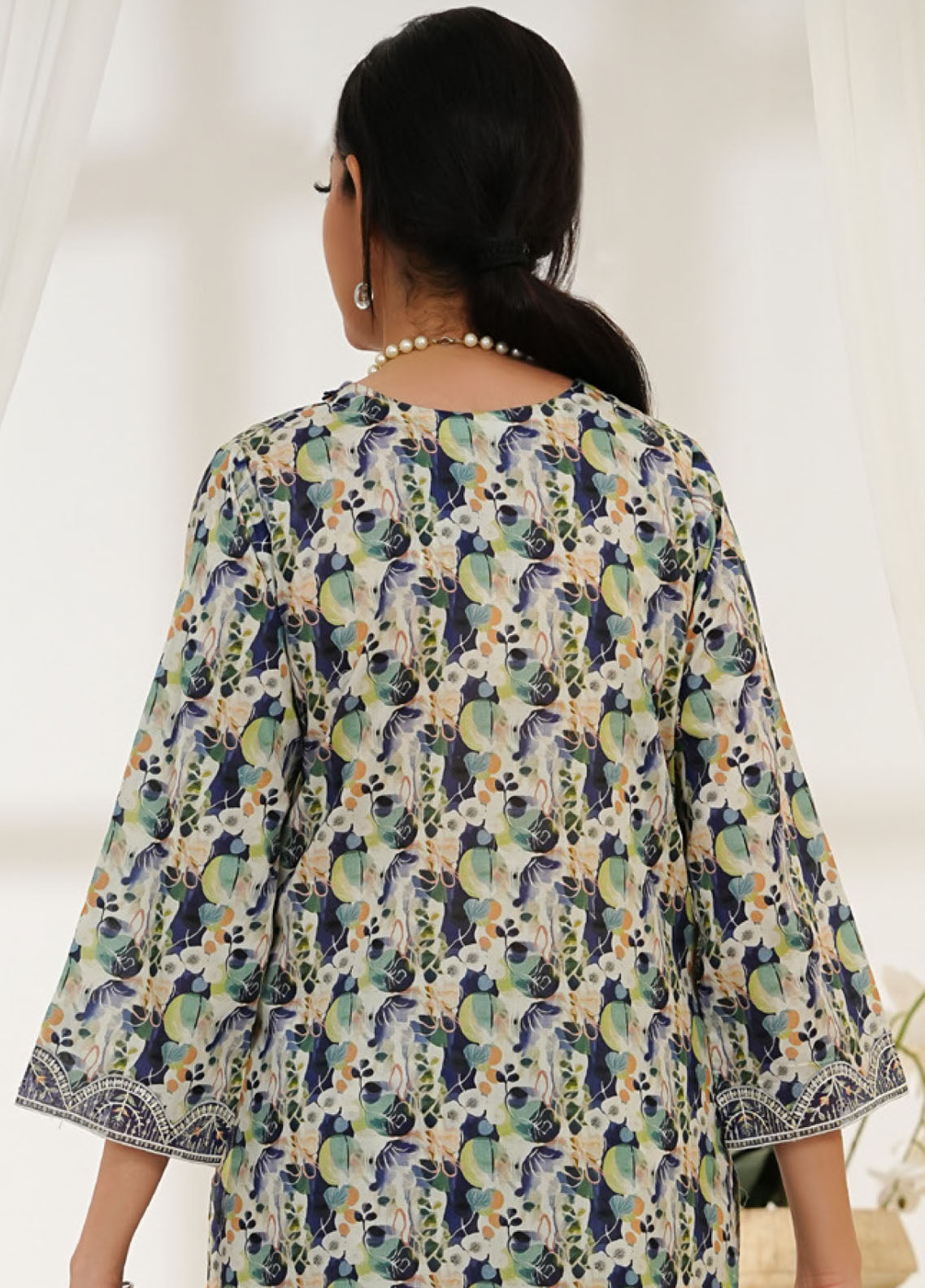 Co-Ord's By Aizal Embroidered Lawn 2 Piece Stitched Suit AL25COEV2 D-564 Co-Ord's By Aizal Embroidered Lawn 2 Piece Stitched Suit AL25COEV2 D-564