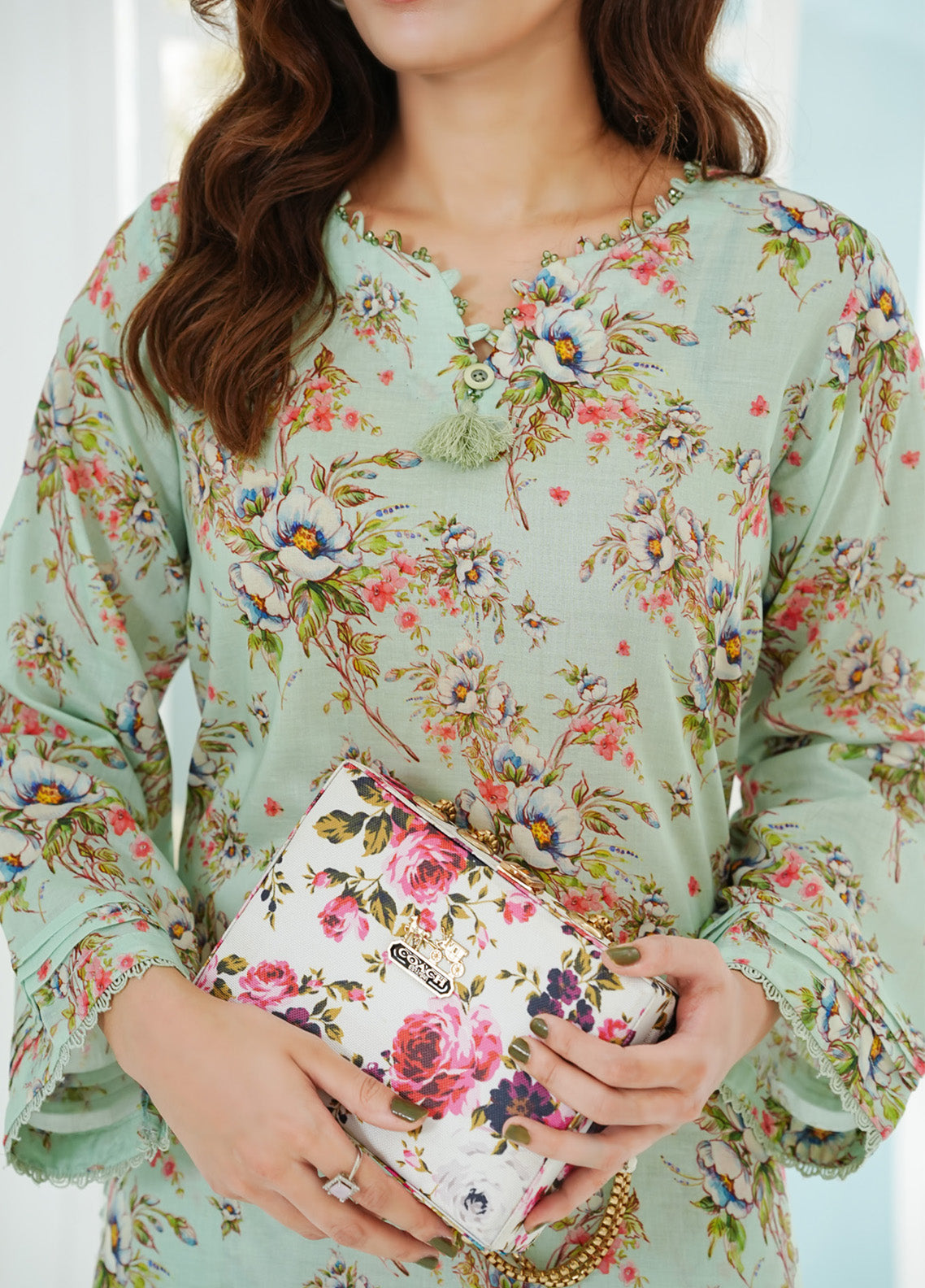 Co-Ord's Prints By Aizal Printed Lawn 2 Piece Stitched Suit AL25COP D-662 Co-Ord's Prints By Aizal Printed Lawn 2 Piece Stitched Suit AL25COP D-662