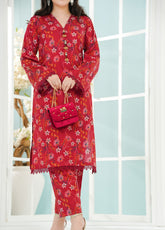 Co-Ord's Prints By Aizal Printed Lawn 2 Piece Stitched Suit AL25COP D-663