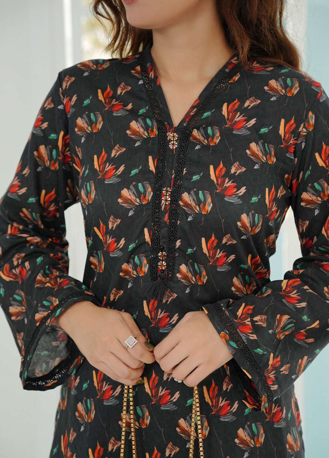 Co-Ord's Prints By Aizal Printed Lawn 2 Piece Stitched Suit AL25COP D-668 Co-Ord's Prints By Aizal Printed Lawn 2 Piece Stitched Suit AL25COP D-668