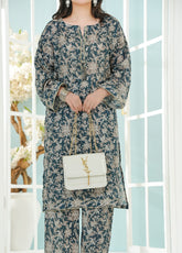 Co-Ord's Prints By Aizal Printed Lawn 2 Piece Stitched Suit AL25COP D-670