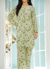 Co-Ord's Prints By Aizal Printed Lawn 2 Piece Stitched Suit AL25COP D-672