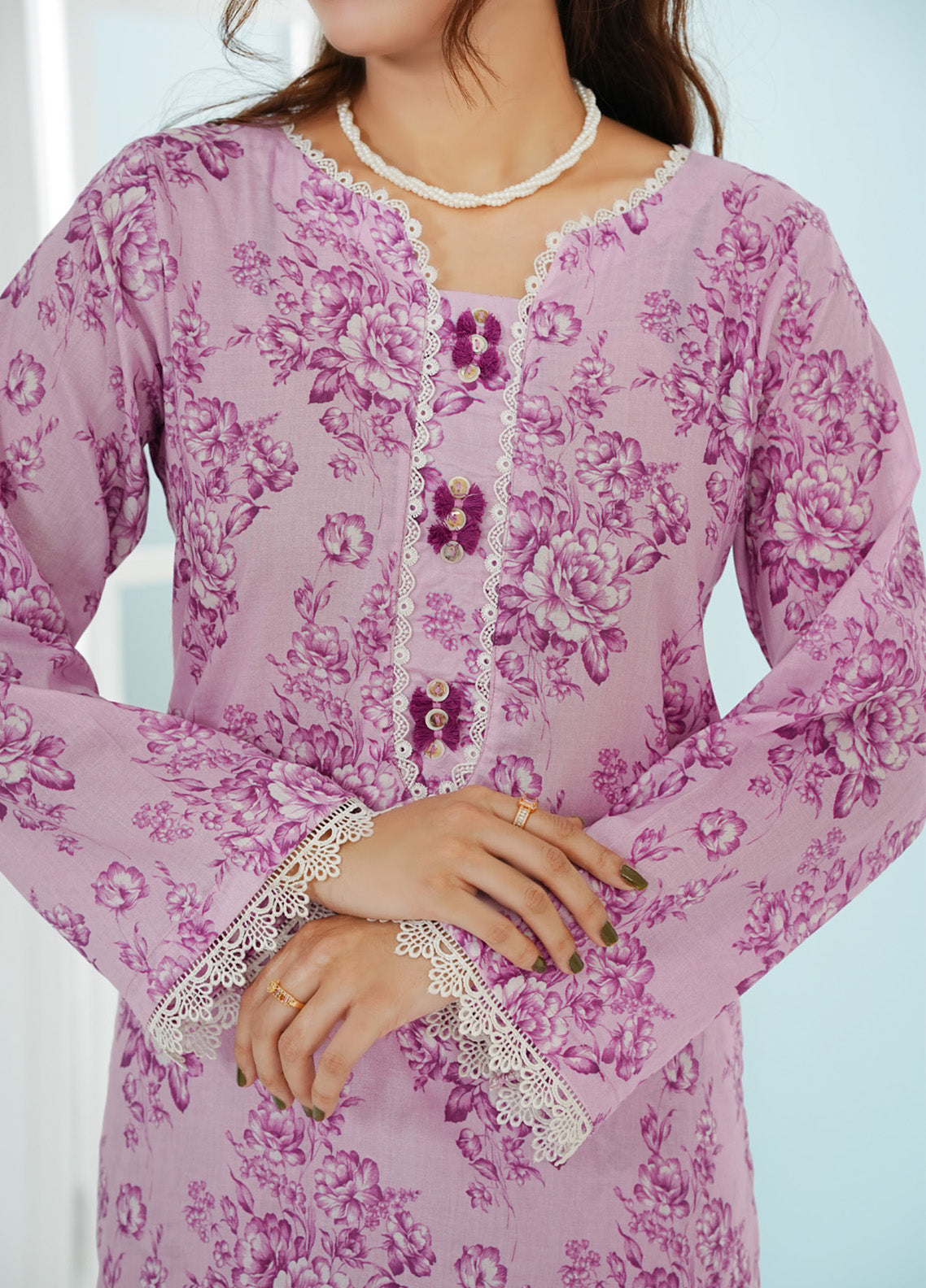 Co-Ord's Prints By Aizal Printed Lawn 2 Piece Stitched Suit AL25COP D-673 Co-Ord's Prints By Aizal Printed Lawn 2 Piece Stitched Suit AL25COP D-673