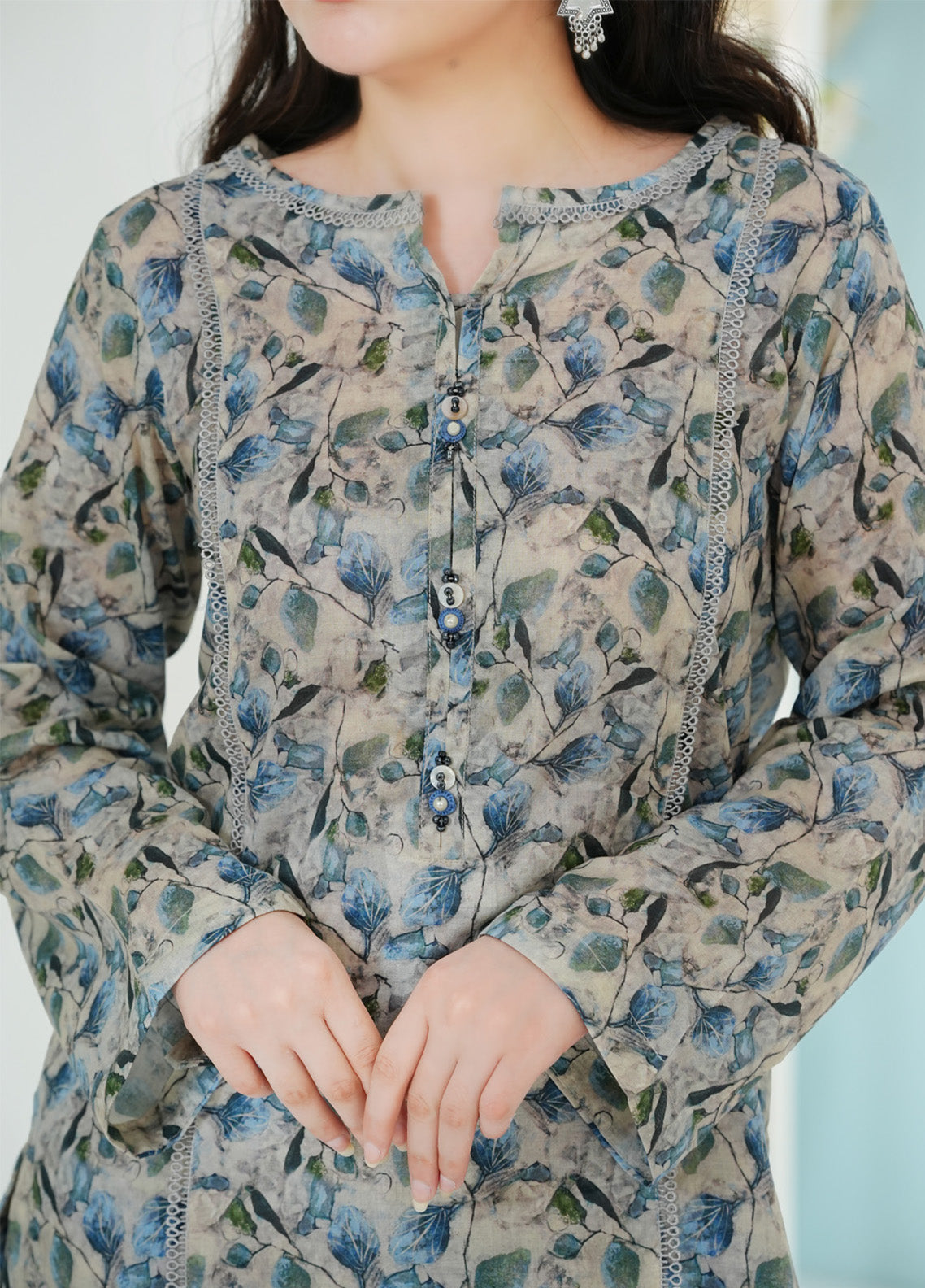 Co-Ord's Prints By Aizal Printed Lawn 2 Piece Stitched Suit AL25COP D-679 Co-Ord's Prints By Aizal Printed Lawn 2 Piece Stitched Suit AL25COP D-679