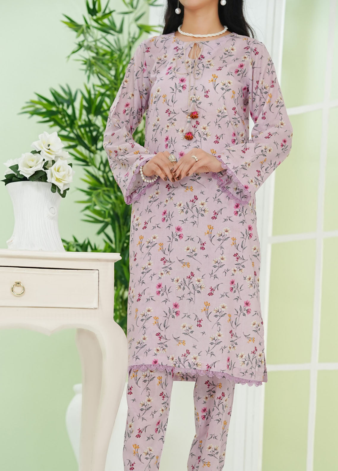 Co-Ord's Prints By Aizal Printed Lawn 2 Piece Stitched Suit AL25COPV2 D-664 Co-Ord's Prints By Aizal Printed Lawn 2 Piece Stitched Suit AL25COPV2 D-664