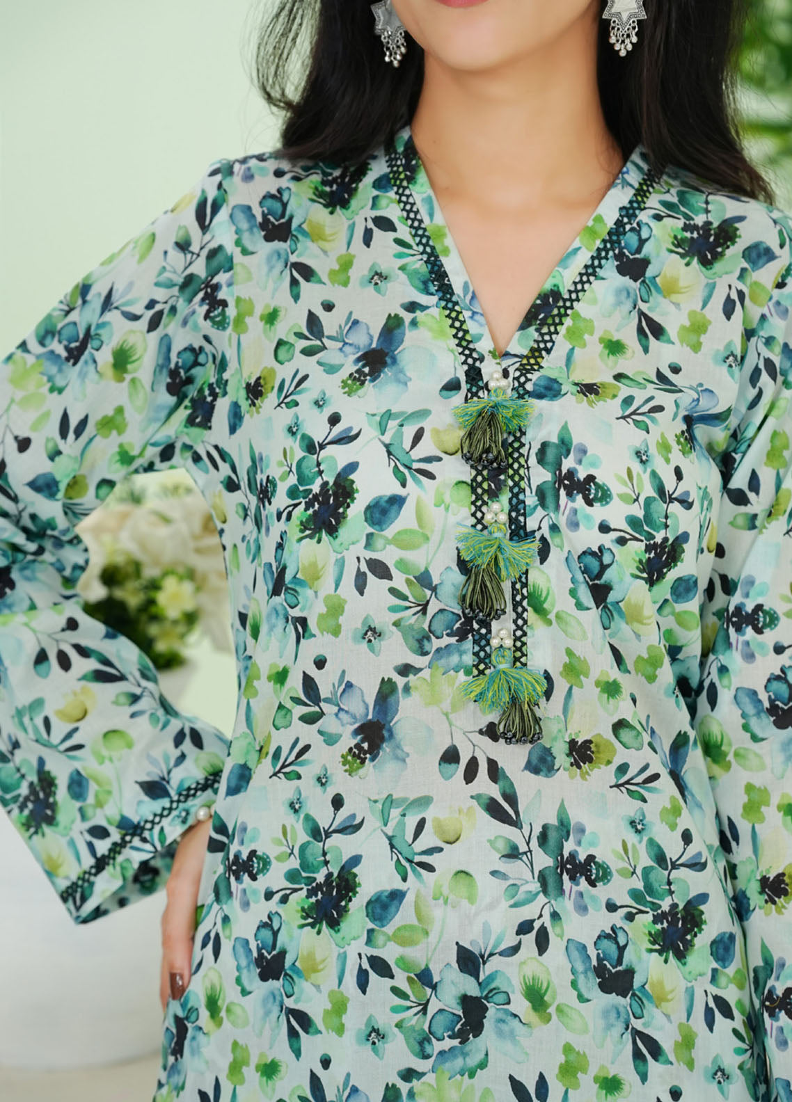 Co-Ord's Prints By Aizal Printed Lawn 2 Piece Stitched Suit AL25COPV2 D-674 Co-Ord's Prints By Aizal Printed Lawn 2 Piece Stitched Suit AL25COPV2 D-674