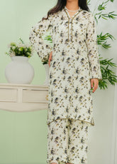 Co-Ord's Prints By Aizal Printed Lawn 2 Piece Stitched Suit AL25COPV2 D-678