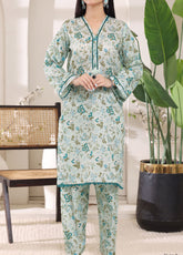 Co-Ordset By Aizal Printed Cambric 2 Piece Stitched Suit AL25COS D-705