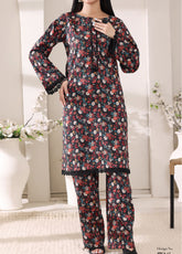 Co-Ordset By Aizal Printed Cambric 2 Piece Stitched Suit AL25COS D-726
