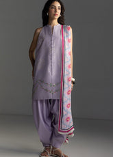 Coco By Zara Shahjahan Embrodiered Lawn 3 Piece Unstitched Suit CZS26CLD1 D-1A RIVAE