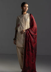 Coco By Zara Shahjahan Embrodiered Lawn 3 Piece Unstitched Suit CZS26CLD1 D-4A ISLA