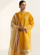 Coco By Zara Shahjahan Embroidered Lawn 3 Piece Unstitched Suit CZS24L2 4A DIARA