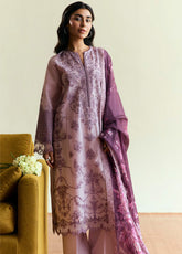 Coco By Zara Shahjahan Embroidered Lawn 3 Piece Unstitched Suit CZS25EE D-05 QUINCE