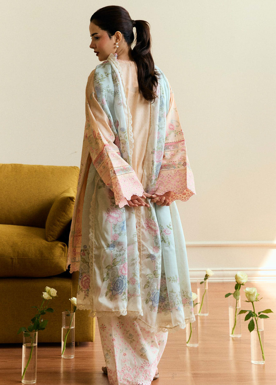 Coco By Zara Shahjahan Embroidered Lawn 3 Piece Unstitched Suit CZS25EE D-07 LUMEN Coco By Zara Shahjahan Embroidered Lawn 3 Piece Unstitched Suit CZS25EE D-07 LUMEN