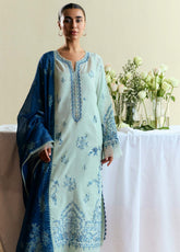 Coco By Zara Shahjahan Embroidered Lawn 3 Piece Unstitched Suit CZS25EE D-10 ISLE