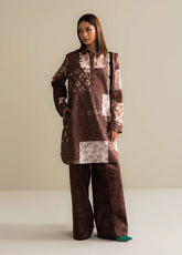 Coco By Zara Shahjahan Embroidered Lawn 3 Piece Unstitched Suit CZS25PSV3 D-5B MEVI