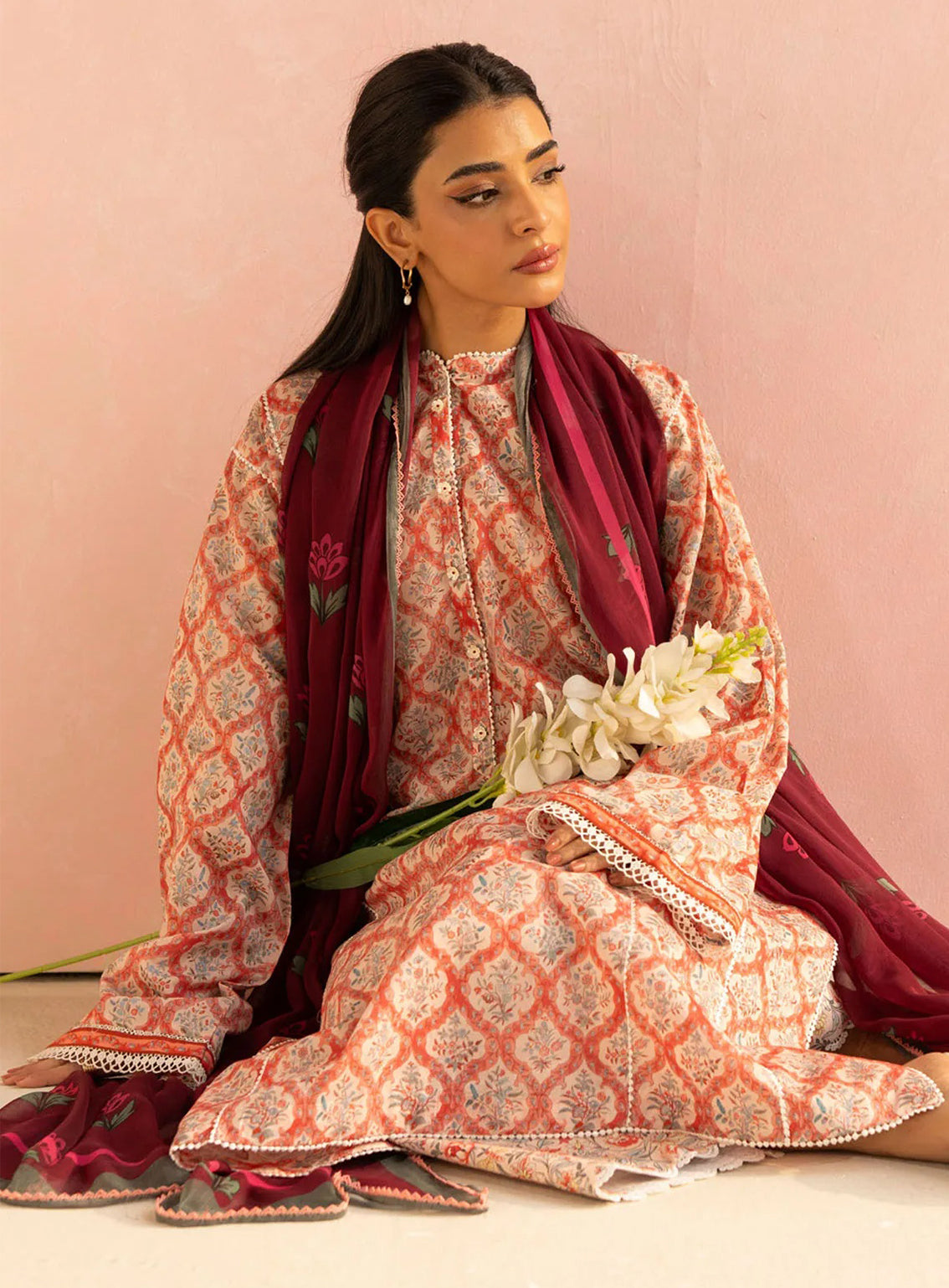 Coco By Zara Shahjahan Printed Lawn 3 Piece Unstitched Suit CZS25P D-10A AMAYA Coco By Zara Shahjahan Printed Lawn 3 Piece Unstitched Suit CZS25P D-10A AMAYA