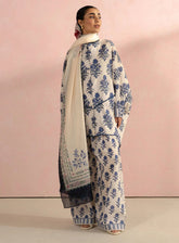 Coco By Zara Shahjahan Printed Lawn 3 Piece Unstitched Suit CZS25P D-1A AMARI