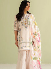Coco By Zara Shahjahan Printed Lawn 3 Piece Unstitched Suit CZS25P D-3A RIA