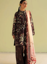 Coco By Zara Shahjahan Printed Lawn 3 Piece Unstitched Suit CZS25P D-7B ZOE