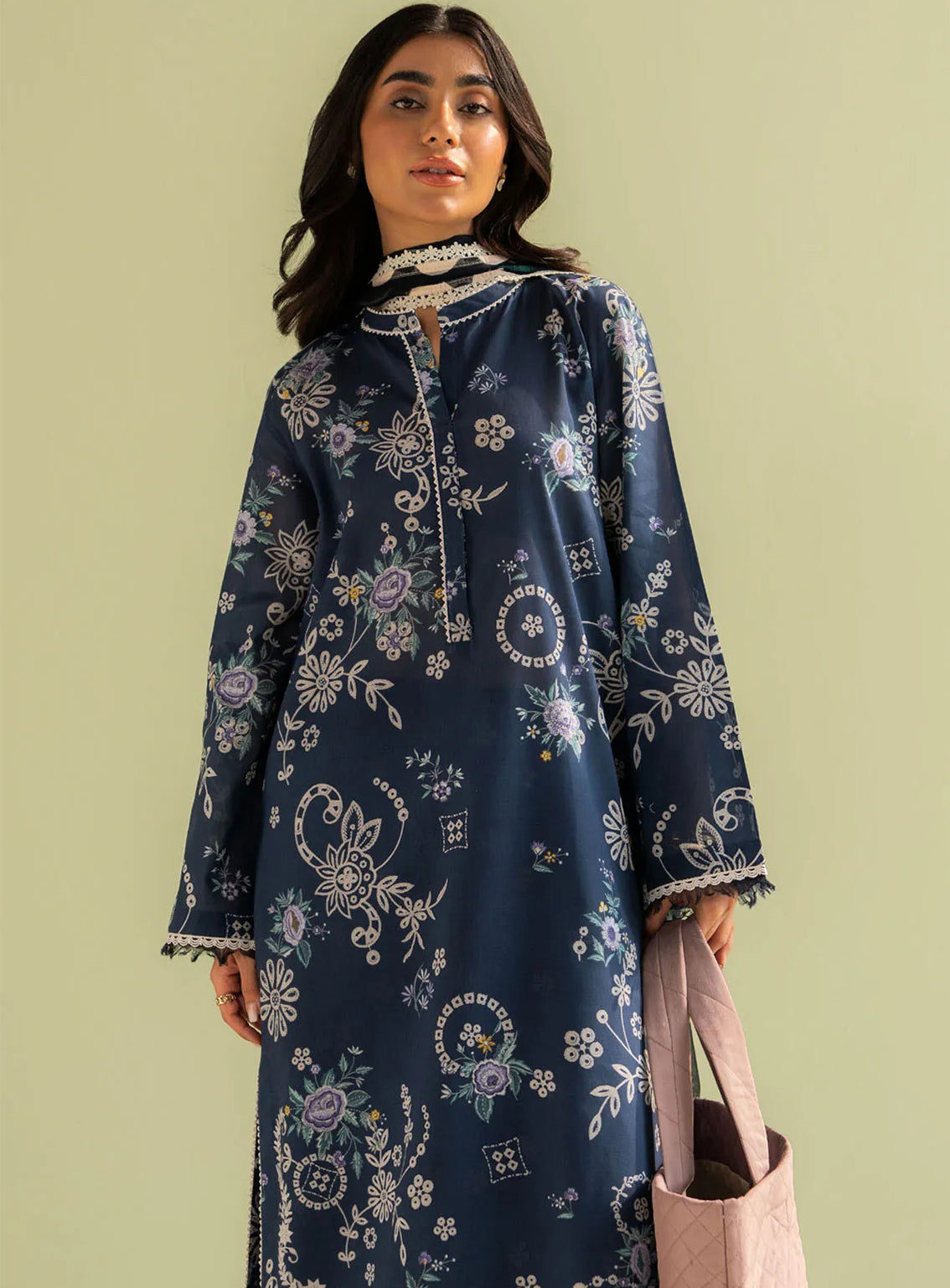 Coco By Zara Shahjahan Printed Lawn 3 Piece Unstitched Suit CZS25P D-8A NORA Coco By Zara Shahjahan Printed Lawn 3 Piece Unstitched Suit CZS25P D-8A NORA