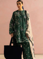 Coco By Zara Shahjahan Printed Lawn 3 Piece Unstitched Suit CZS25P D-8B NORA