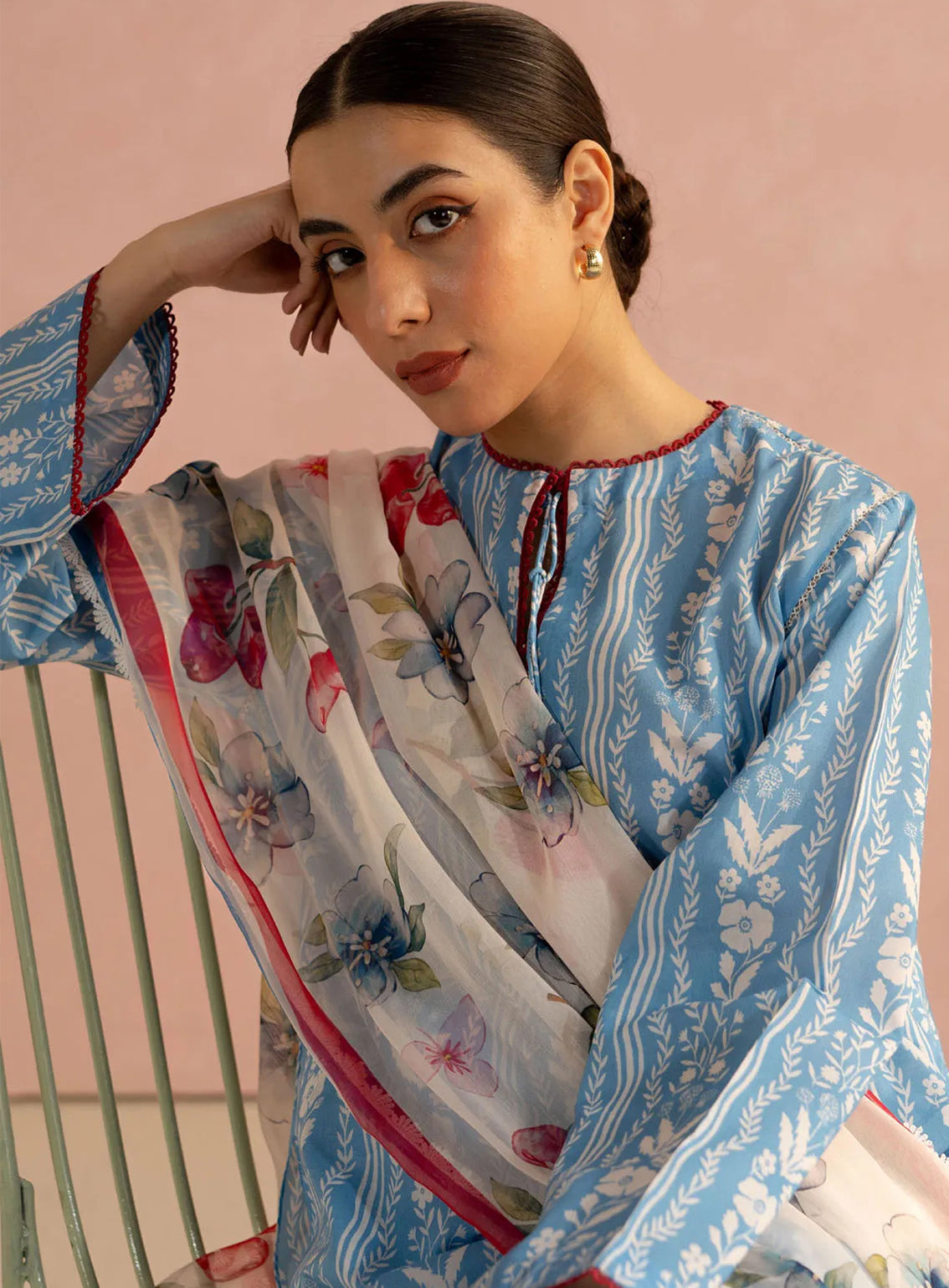 Coco By Zara Shahjahan Printed Lawn 3 Piece Unstitched Suit CZS25P D-9B RUBY Coco By Zara Shahjahan Printed Lawn 3 Piece Unstitched Suit CZS25P D-9B RUBY