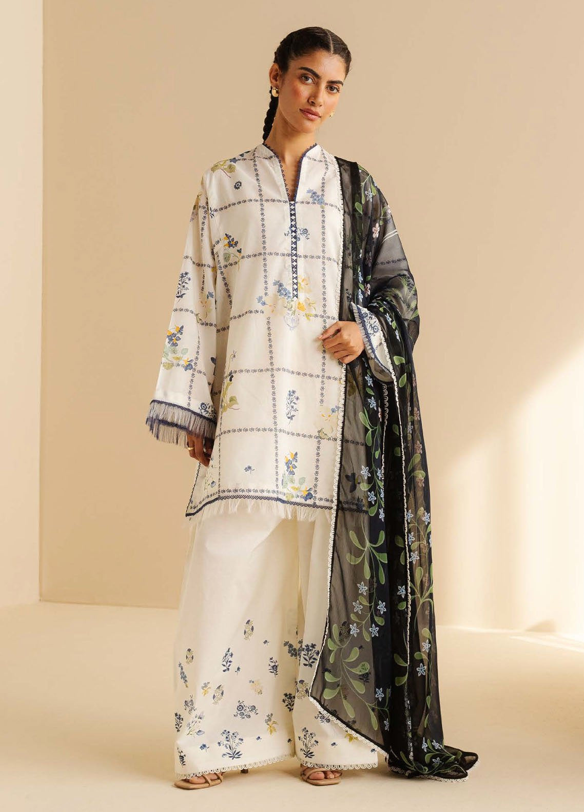 Coco By Zara Shahjahan Printed Lawn 3 Piece Unstitched Suit CZS25PD2 D-10A LUNA Coco By Zara Shahjahan Printed Lawn 3 Piece Unstitched Suit CZS25PD2 D-10A LUNA