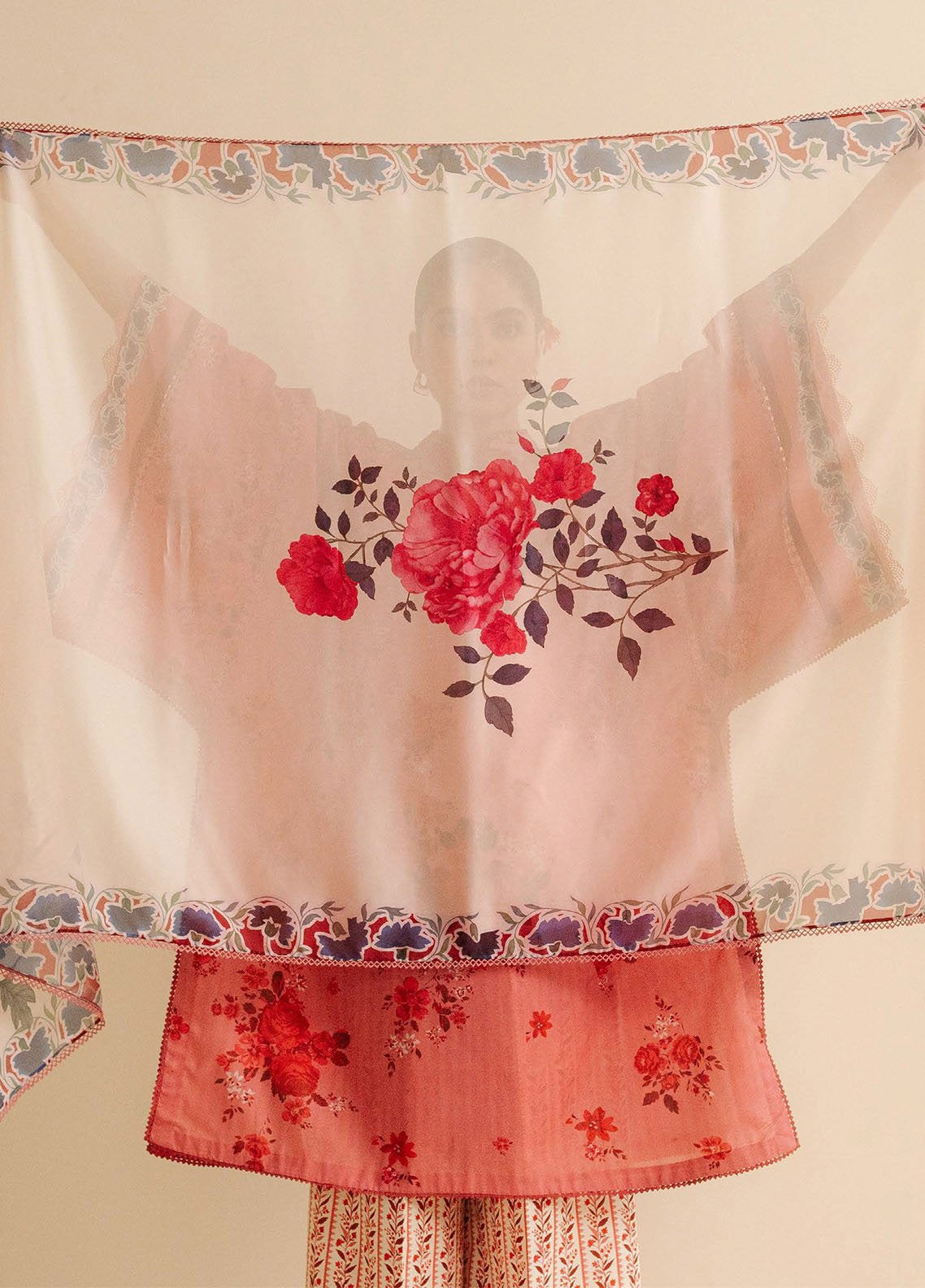 Coco By Zara Shahjahan Printed Lawn 3 Piece Unstitched Suit CZS25PD2 D-1A LEYA Coco By Zara Shahjahan Printed Lawn 3 Piece Unstitched Suit CZS25PD2 D-1A LEYA