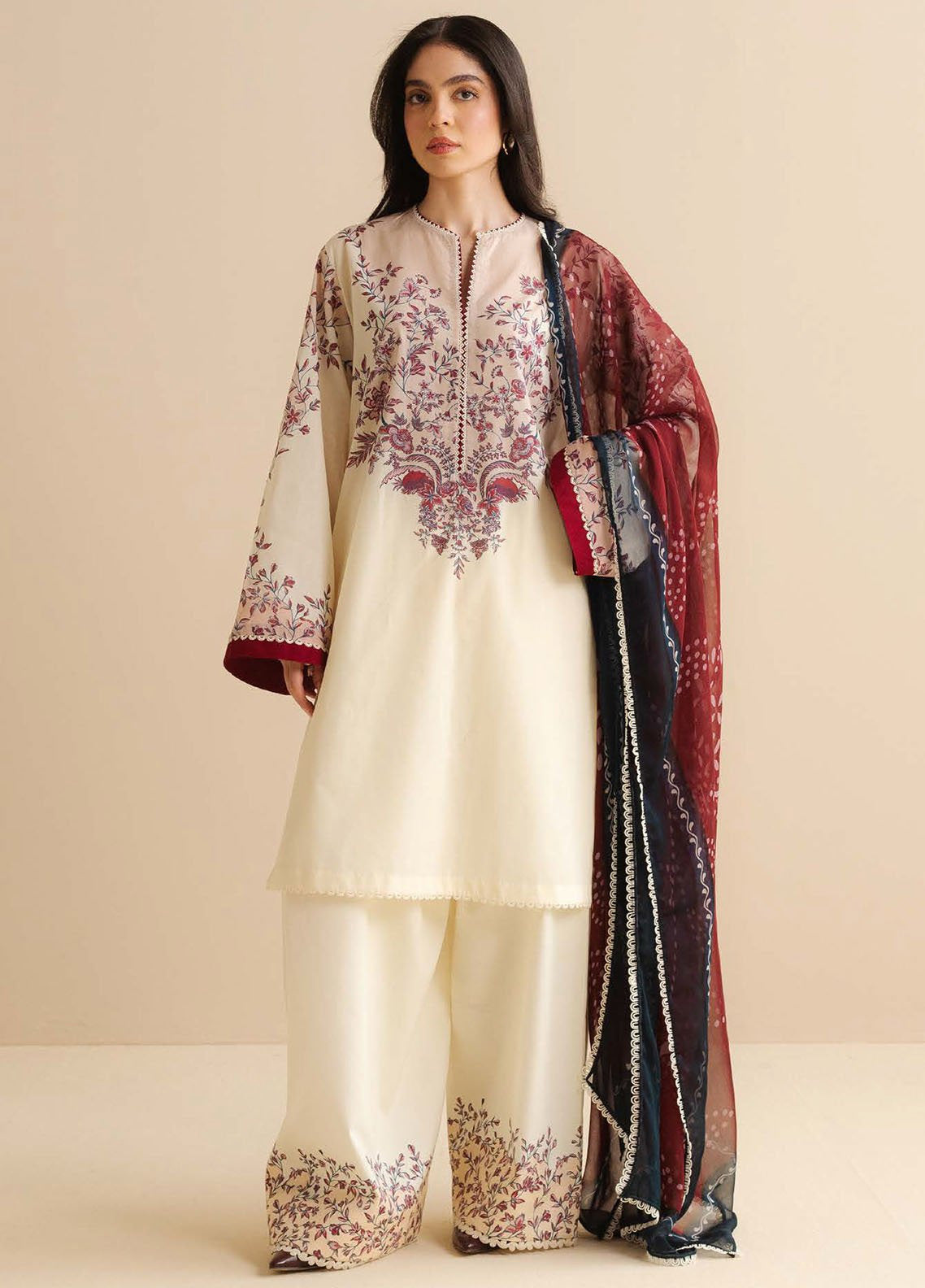 Coco By Zara Shahjahan Printed Lawn 3 Piece Unstitched Suit CZS25PD2 D-4B NISA Coco By Zara Shahjahan Printed Lawn 3 Piece Unstitched Suit CZS25PD2 D-4B NISA