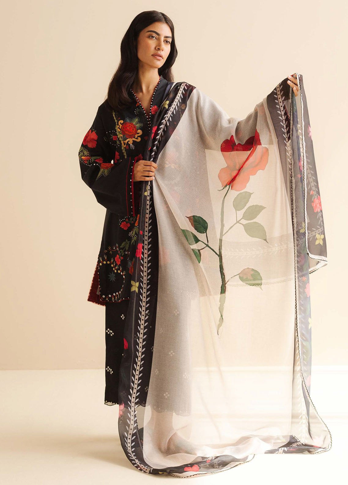 Coco By Zara Shahjahan Printed Lawn 3 Piece Unstitched Suit CZS25PD2 D-5A NYRA Coco By Zara Shahjahan Printed Lawn 3 Piece Unstitched Suit CZS25PD2 D-5A NYRA