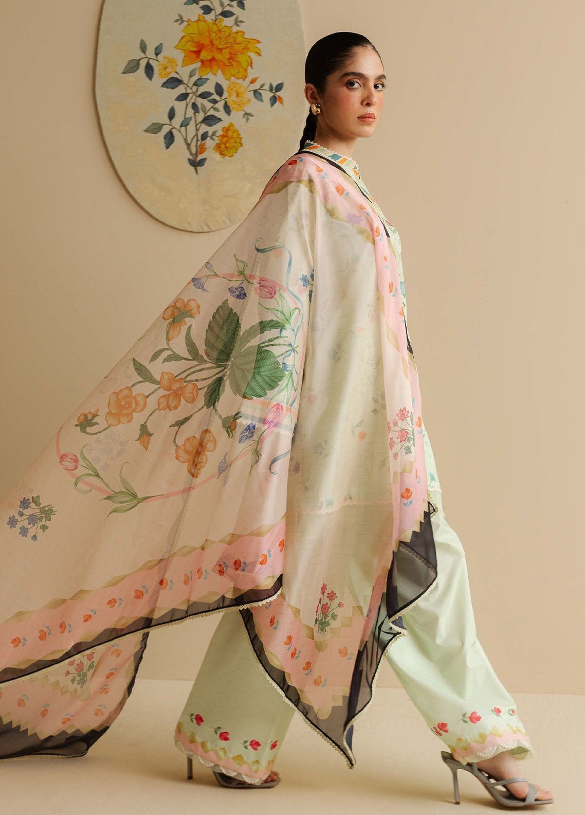 Coco By Zara Shahjahan Printed Lawn 3 Piece Unstitched Suit CZS25PD2 D-9A KAIA Coco By Zara Shahjahan Printed Lawn 3 Piece Unstitched Suit CZS25PD2 D-9A KAIA