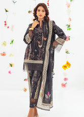 Coco Cords By Alzohaib Digital Printed Cambric 3 Piece Unstitched Suit AZ25CC CCC-02