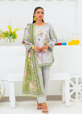 Coco Cords By Alzohaib Digital Printed Cambric 3 Piece Unstitched Suit AZ25CC CCC-08