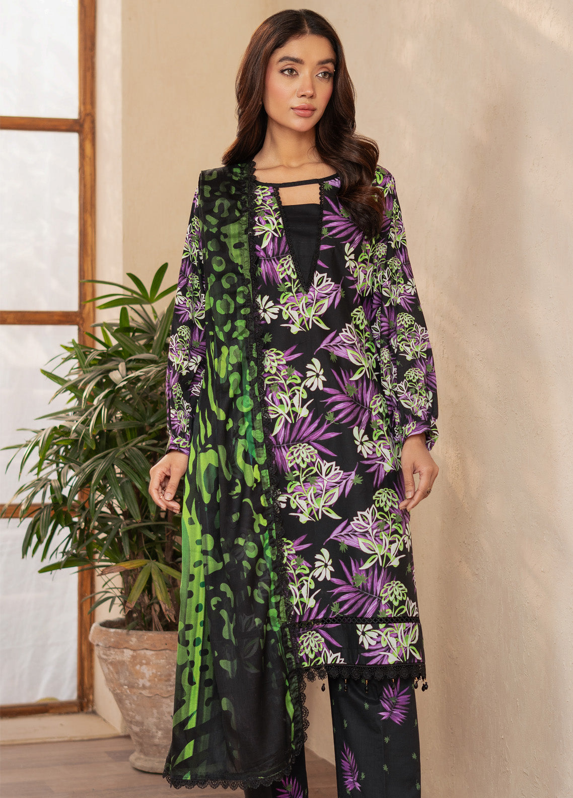 Coco Cords By Alzohaib Digital Printed Lawn 3 Piece Unstitched Suit AZ25CC D-01 Coco Cords By Alzohaib Digital Printed Lawn 3 Piece Unstitched Suit AZ25CC D-01