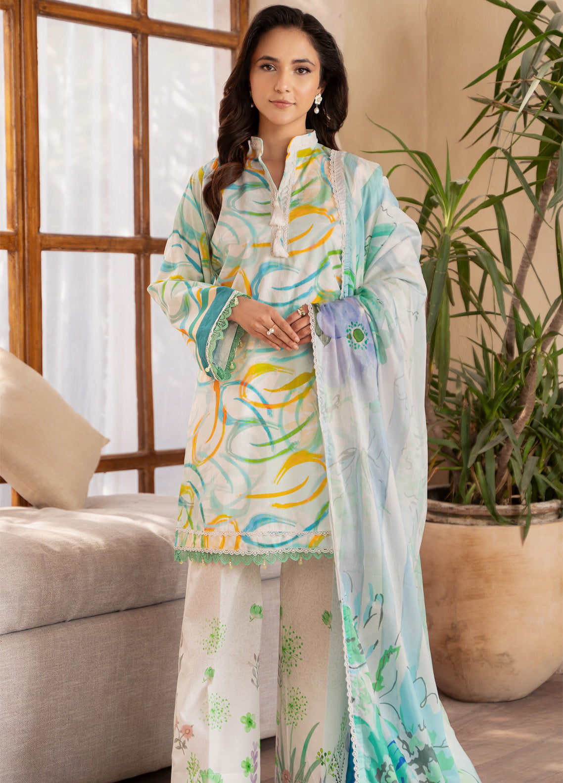 Coco Cords By Alzohaib Digital Printed Lawn 3 Piece Unstitched Suit AZ25CC D-04 Coco Cords By Alzohaib Digital Printed Lawn 3 Piece Unstitched Suit AZ25CC D-04