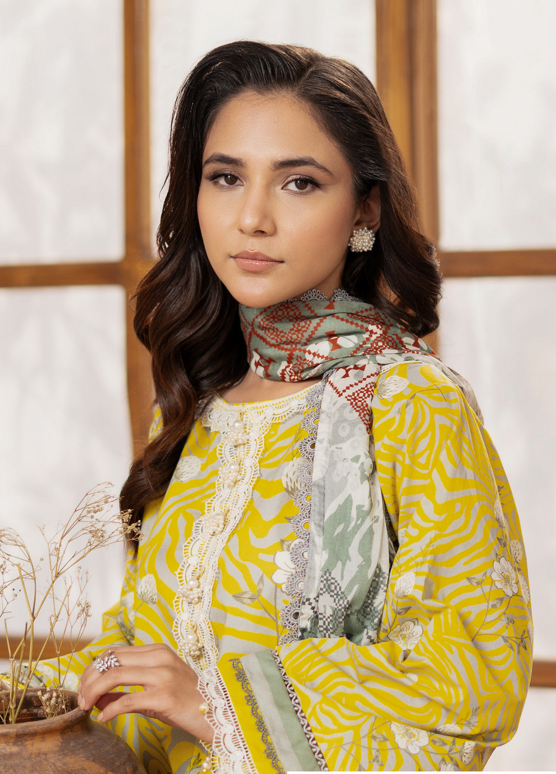 Coco Cords By Alzohaib Digital Printed Lawn 3 Piece Unstitched Suit AZ25CC D-10 Coco Cords By Alzohaib Digital Printed Lawn 3 Piece Unstitched Suit AZ25CC D-10