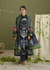 Coco Prints By Zara Shahjahan Printed Lawn 3 Piece Unstitched Suit CZS26PD1 D-10B RAYA