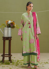 Coco Prints By Zara Shahjahan Printed Lawn 3 Piece Unstitched Suit CZS26PD1 D-2B RIYA