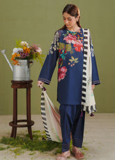 Coco Prints By Zara Shahjahan Printed Lawn 3 Piece Unstitched Suit CZS26PD1 D-3B VERA