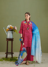 Coco Prints By Zara Shahjahan Printed Lawn 3 Piece Unstitched Suit CZS26PD1 D-5A GECE