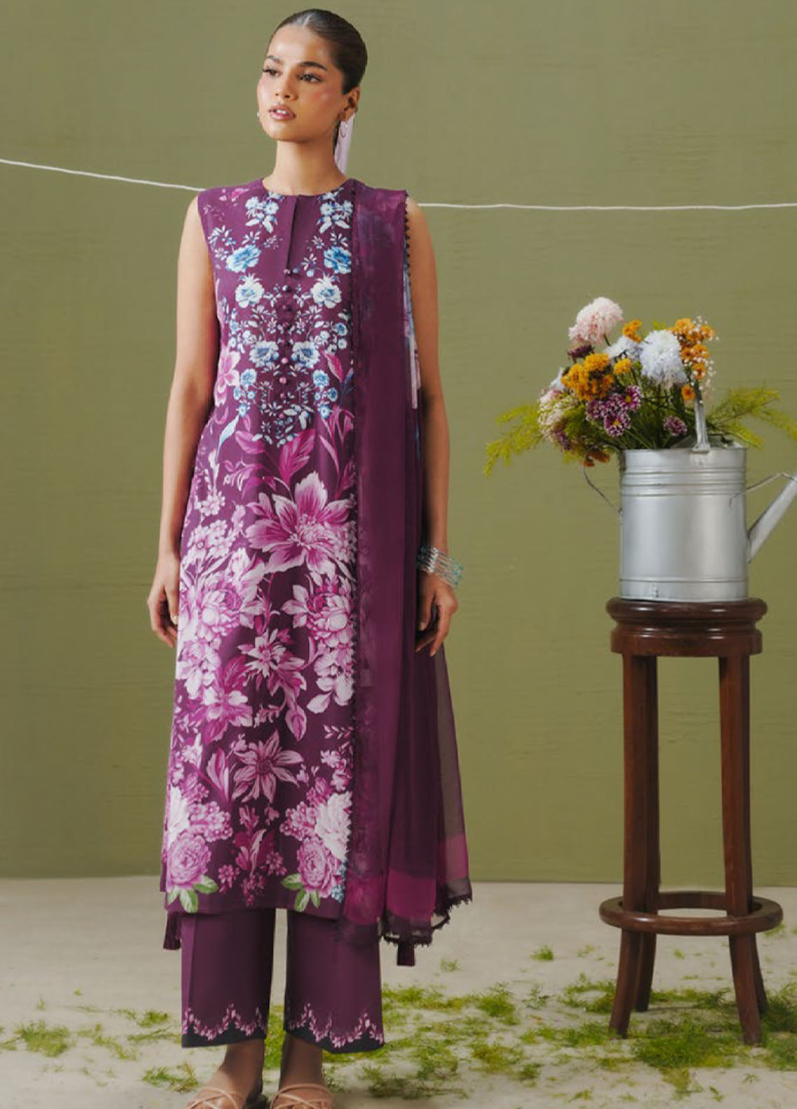 Coco Prints By Zara Shahjahan Printed Lawn 3 Piece Unstitched Suit CZS26PD1 D-6B AERO Coco Prints By Zara Shahjahan Printed Lawn 3 Piece Unstitched Suit CZS26PD1 D-6B AERO