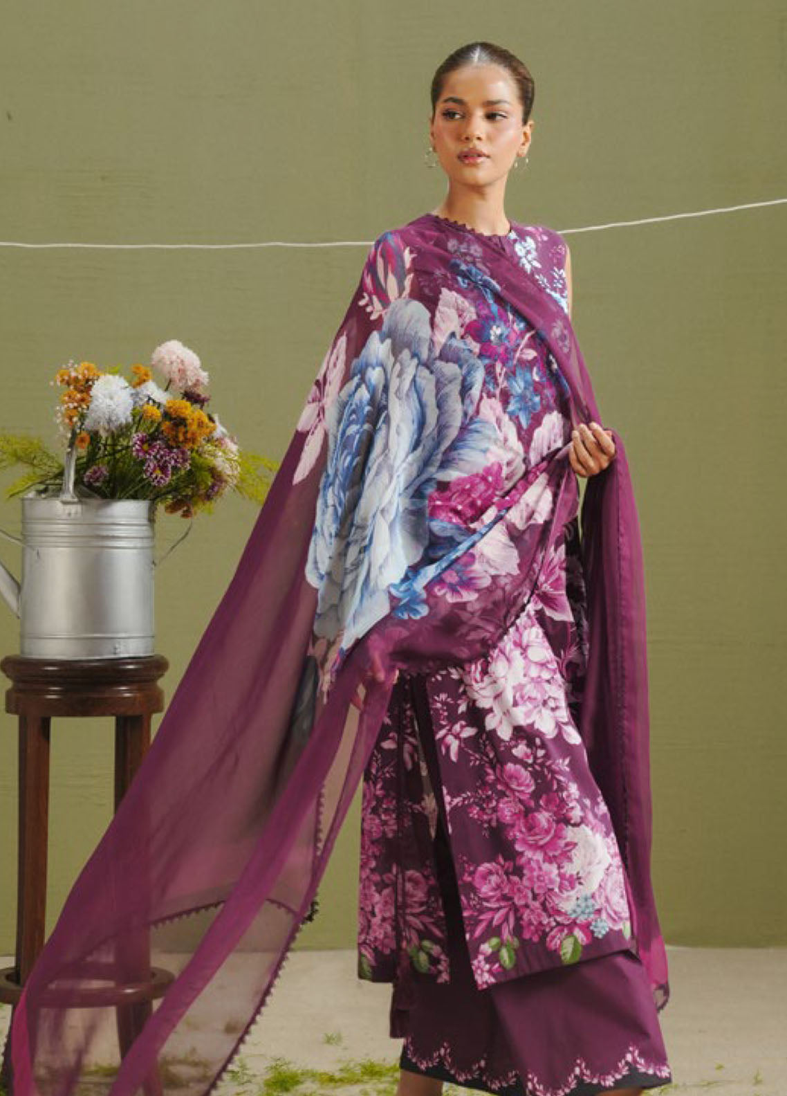 Coco Prints By Zara Shahjahan Printed Lawn 3 Piece Unstitched Suit CZS26PD1 D-6B AERO Coco Prints By Zara Shahjahan Printed Lawn 3 Piece Unstitched Suit CZS26PD1 D-6B AERO