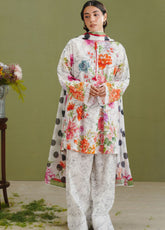 Coco Prints By Zara Shahjahan Printed Lawn 3 Piece Unstitched Suit CZS26PD1 D-9A ELIX