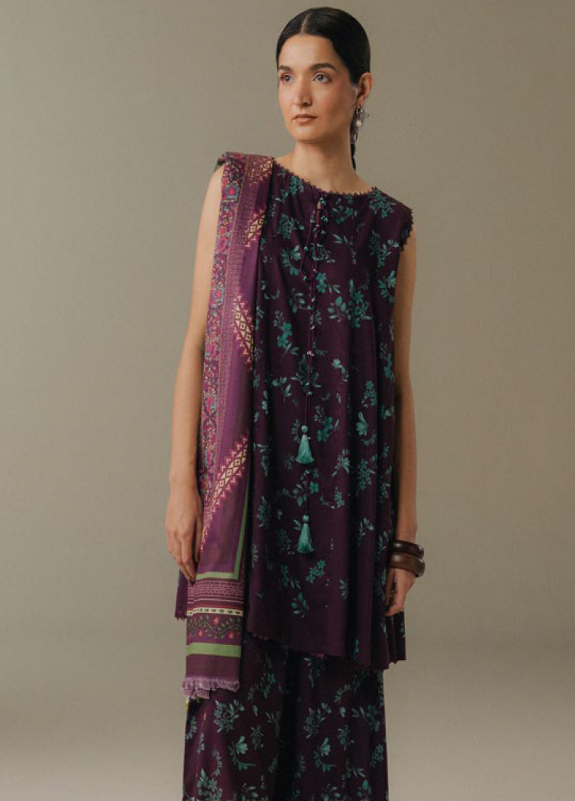 Coco Prints By Zara Shahjahan Printed Linen 3 Piece Unstitched Suit CZS25PD5 D-2B WILD FERN Coco Prints By Zara Shahjahan Printed Linen 3 Piece Unstitched Suit CZS25PD5 D-2B WILD FERN