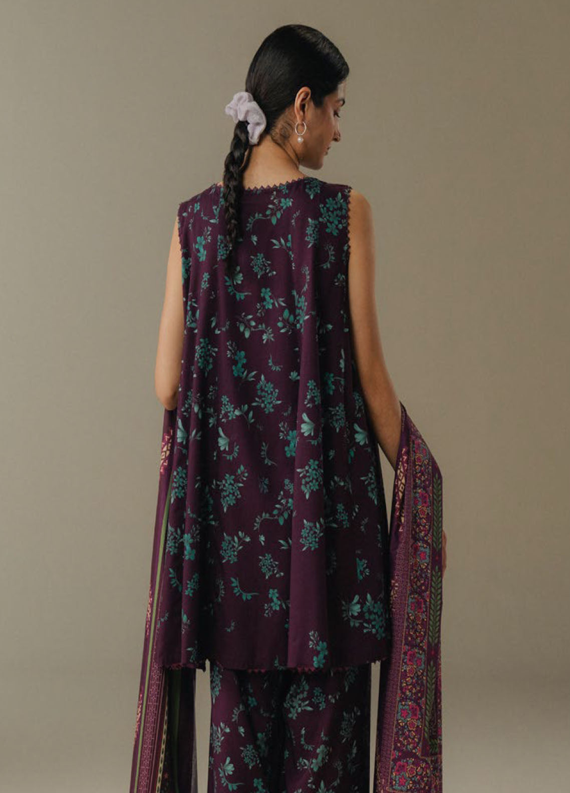 Coco Prints By Zara Shahjahan Printed Linen 3 Piece Unstitched Suit CZS25PD5 D-2B WILD FERN Coco Prints By Zara Shahjahan Printed Linen 3 Piece Unstitched Suit CZS25PD5 D-2B WILD FERN